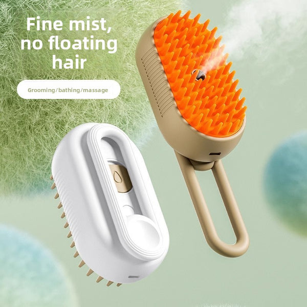 Pet Spray Grooming Comb with Steam Function