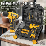 Electric Repair Tool Kit with 8V Cordless Driver