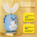 Children Electric Toothbrush with Soft Bristles USB Charging