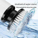 8-in-1 Electric Cleaning Brush with Extendable Handle