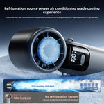 Semiconductor Cooling Handheld Fan with Foldable Design