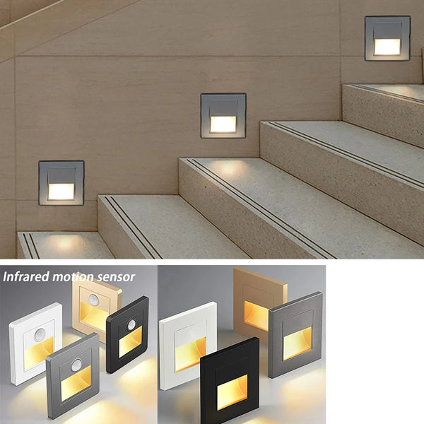 PIR Motion Sensor LED Night Light