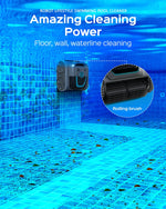 Cordless Robotic Swimming Pool Cleaner with App Control