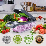 14/16-in-1 Multifunctional Vegetable Chopper & Food Slicer