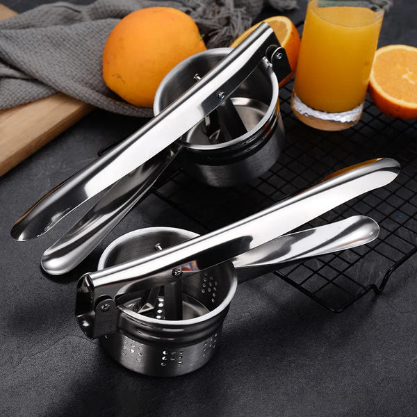 Stainless Steel Potato Ricer & Masher