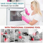 5-in-1 Electric Spin Scrubber with Attachments