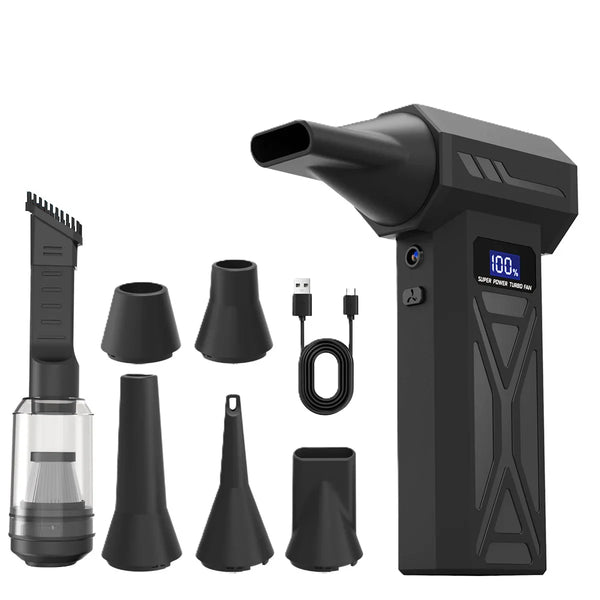 Cordless Turbo Air Blower with LED Display