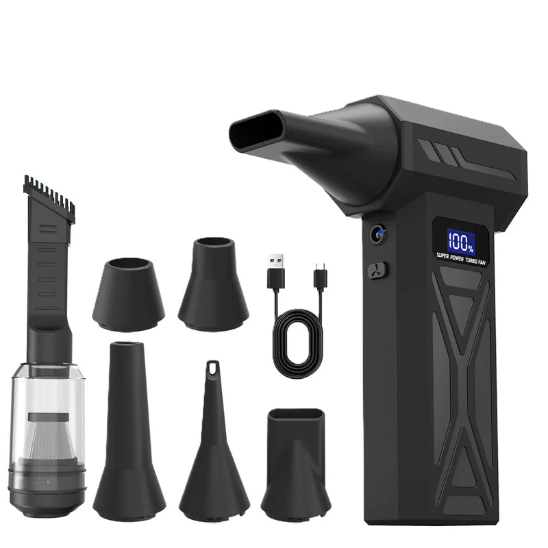Cordless Turbo Air Blower with LED Display