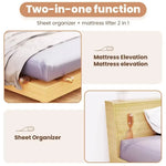 Sheet Changing Portable Tool Mattress Lifter Ergonomic Mattress Wedge Lifter Bed Aid Domestic Mattress Lifting Aid