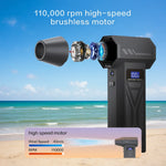 Cordless Turbo Air Blower with LED Display