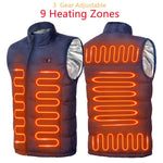 USB Heated Vest with Stand Collar