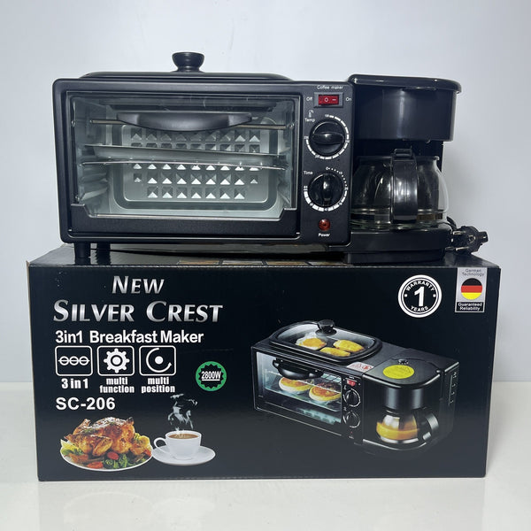 Multifunctional Breakfast Toaster Coffee Maker